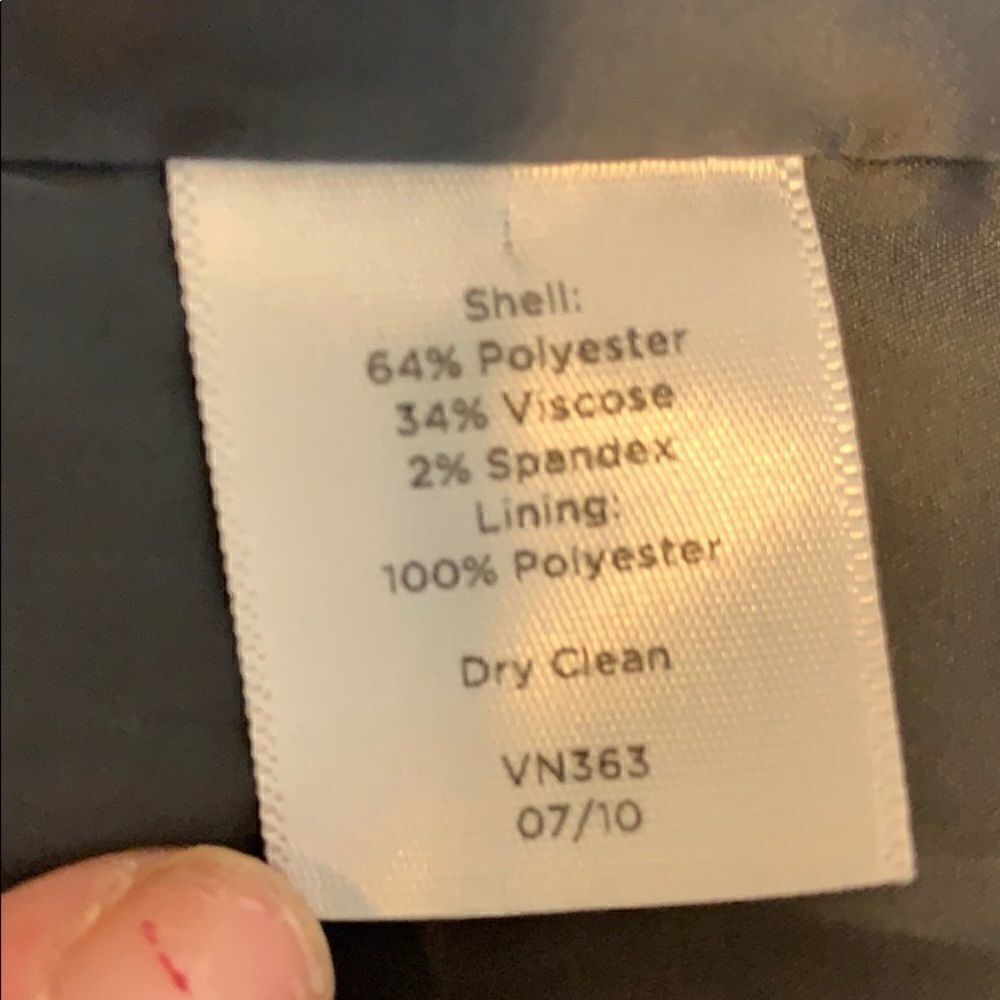 Talbots Grey Single button career blazer - Picture 8 of 8